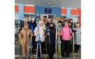 Бузулукские педагоги выполнили нормы ГТО, встав на лыжи
