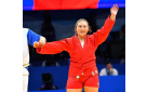 Бузулучанка Жанара Кусанова завоевала золото на чемпионате России по самбо в Оренбурге