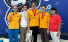 7 золотых и одну бронзовую медали завоевали орские пловцы